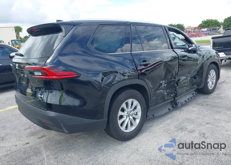 2025 Toyota Grand Highlander Xle из США, поврежденный, VIN 5TDAAAA5XSS023593